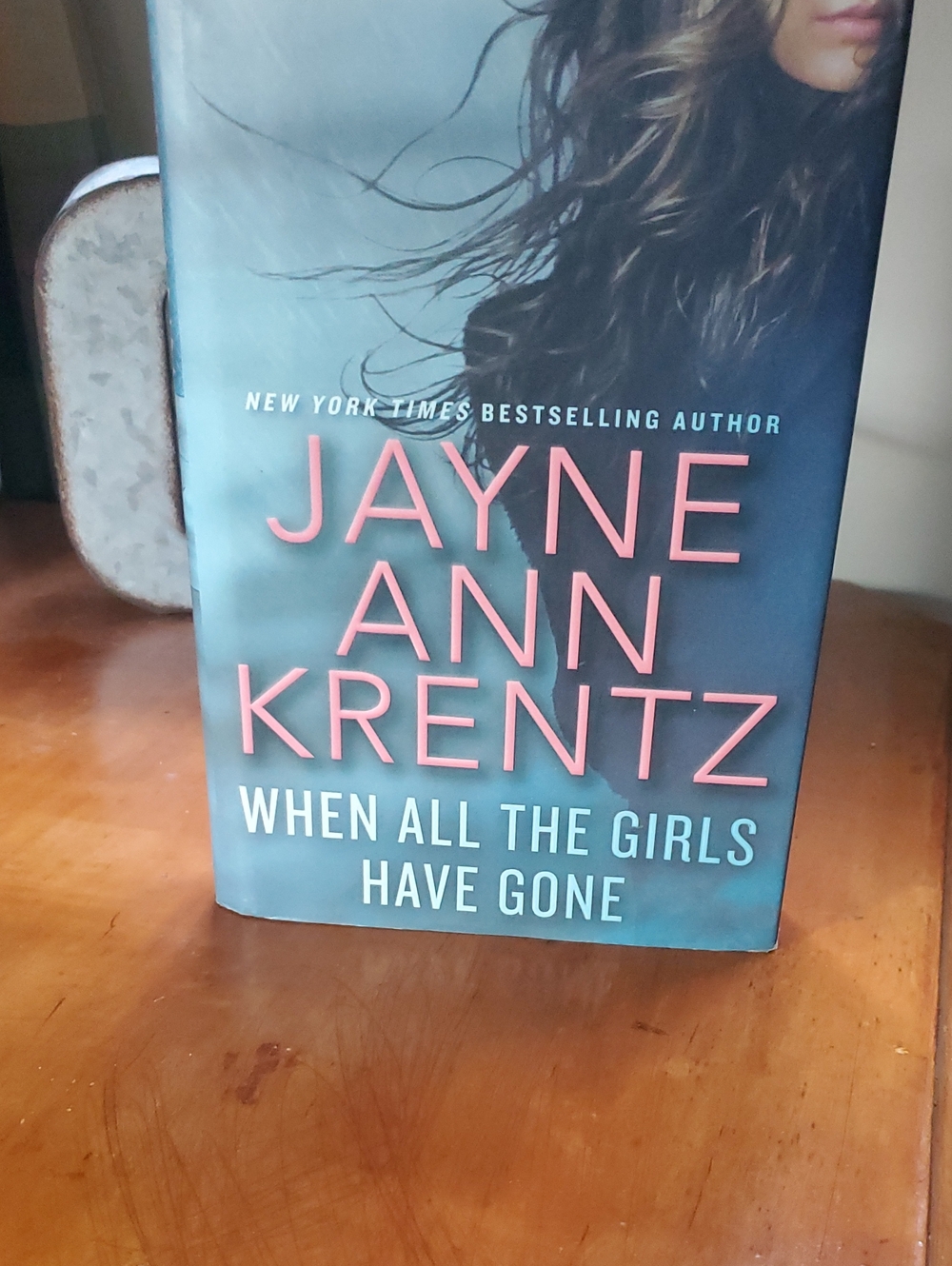 Jayne Ann Krentz "When All the Girls Have Gone" - Teal & Coral Hardcover
